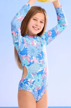 Girls Sol De Sur Sunsuit|Seafolly Girls Discount