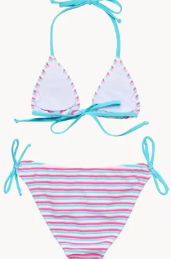 Girls Sorbet Stripe Tri Set|Snapper Rock Sale