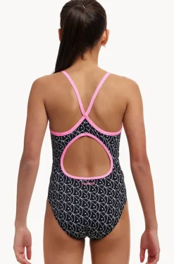 Girls Diamond Back One Piece|Funkita Best