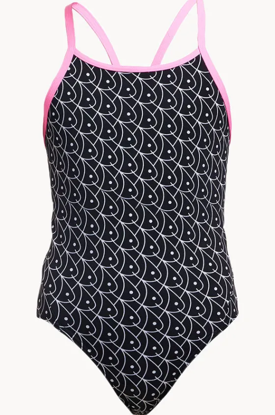 Girls Diamond Back One Piece|Funkita Best