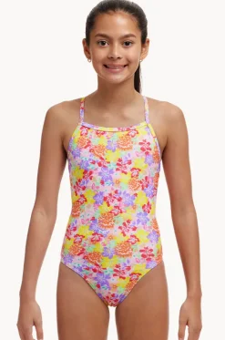 Girls Tie Me Tight One Piece|Funkita Discount
