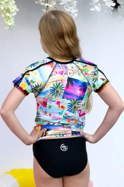 Girls Summer Vacay Suntop Set|Salty Ink Clearance