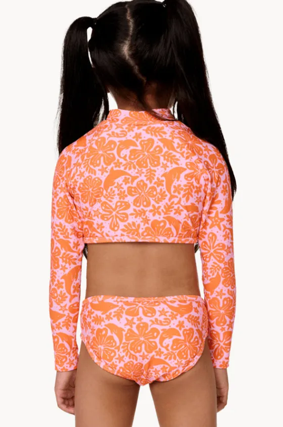 Girls Sun And Swell Crop Suntop Set|Rip Curl Clearance