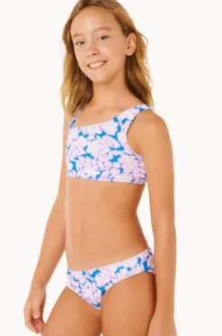 Girls Sunshine Squad Crop Set|Rip Curl Hot