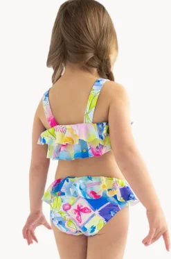 Girls Surrealism Frill Crop Set|Seafolly Girls Clearance