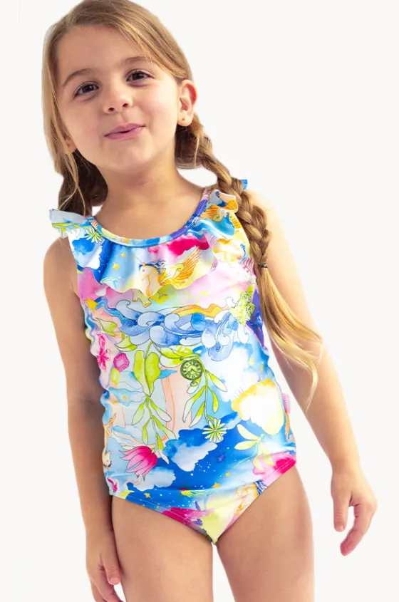 Girls Surrealism Frill One Piece|Seafolly Girls