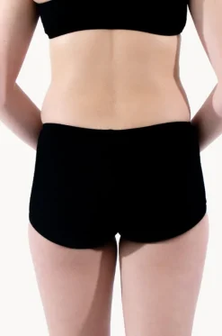 Girls Textured Boyleg|Base Swim Hot