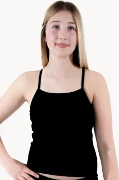 Girls Textured Scoop Tankini Separate|Base Swim Hot