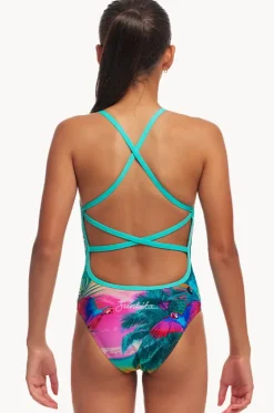 Girls The Beach Strapped In One Piece|Funkita Sale