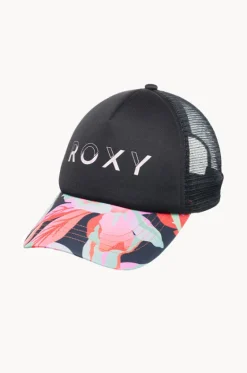 Girls The Moves Floral Honey Coconut Cap|Roxy Hot