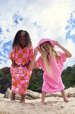 Girls Tic Tac Fleur Stay Magical Hooded Towel|Roxy Online