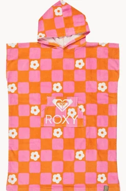 Girls Tic Tac Fleur Stay Magical Hooded Towel|Roxy Online
