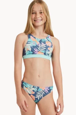 Girls Tropical Active Crop Set|Roxy Online