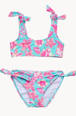 Girls Tropical Glow Crop Set|Snapper Rock Sale