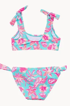 Girls Tropical Glow Crop Set|Snapper Rock Sale