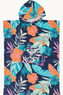 Girls Tropical Stay Magical Hooded Towel|Roxy Best
