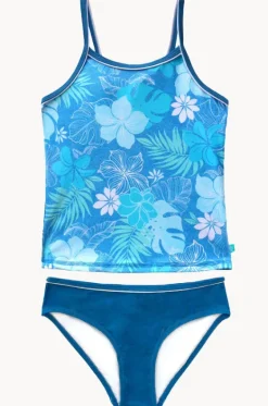 Girls Tropicana Tankini Set|Salty Ink New