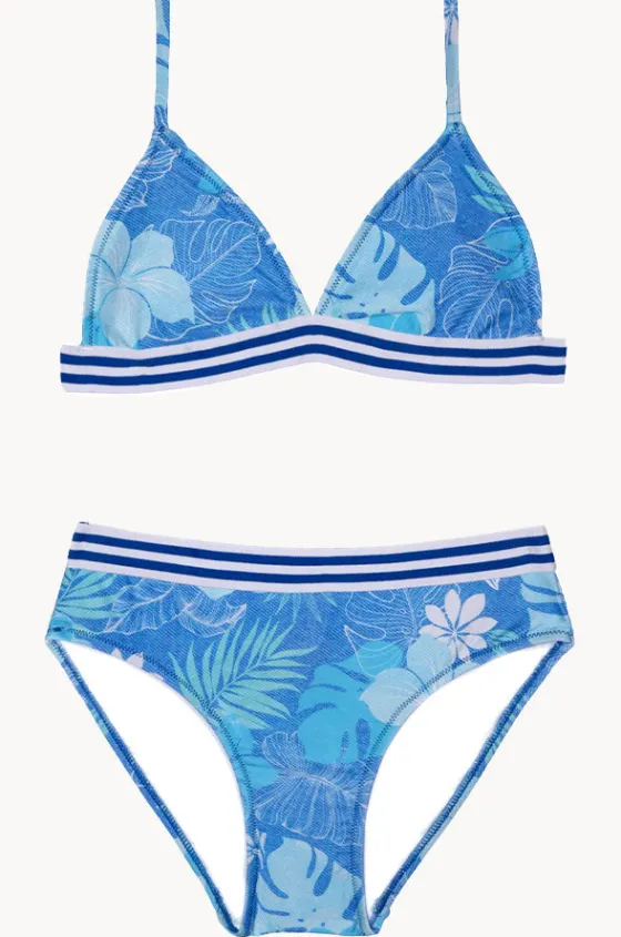 Girls Tropicana Tri Set|Salty Ink New