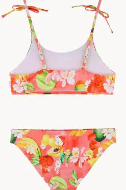 Girls Tropique Tie Crop Set|Seafolly Girls New