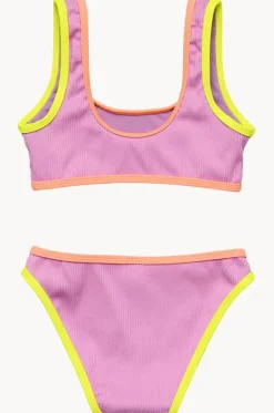 Girls Vacay Pop Crop Set|Snapper Rock Best