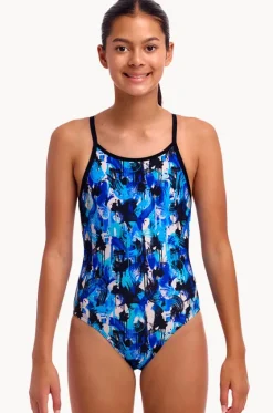 Girls You Messer Diamond Back One Piece|Funkita Online