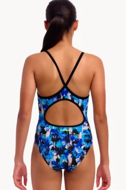 Girls You Messer Diamond Back One Piece|Funkita Online