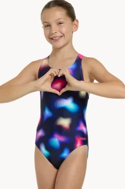 Girls Zephyr Flyback One Piece|Zoggs Sale