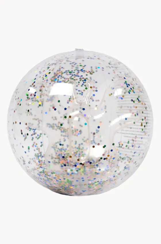 Glitter Cotton Candy 3D Inflatable Beach Ball|Sunny Life Online