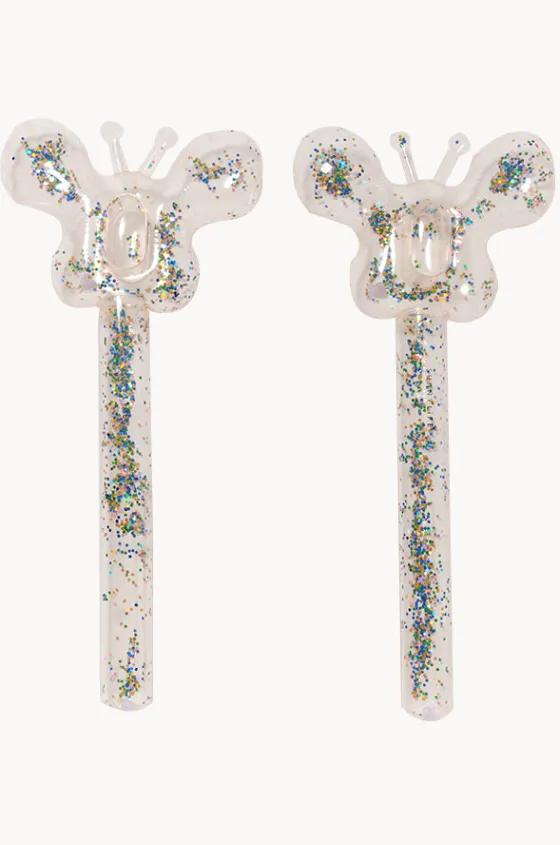 Glitter Cotton Candy Inflatable Noodle Set Of 2|Sunny Life Sale