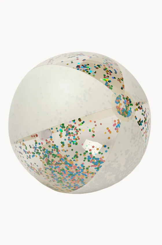Glitter Cotton Candy Inflatable Beach Ball|Sunny Life New