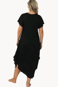 Great Harbour Cap Sleeve Dress|Bodacious New