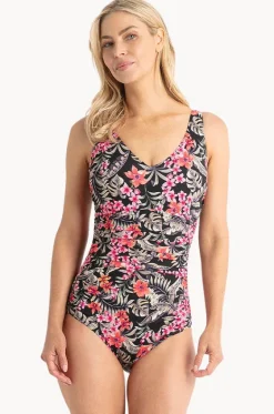 Hamilton F/G Cup Multi Ruched One Piece|Jantzen Hot
