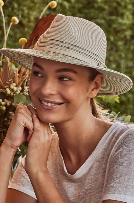 Heritage Town & Country Adjustable Fedora|Cancer Council Australia Online