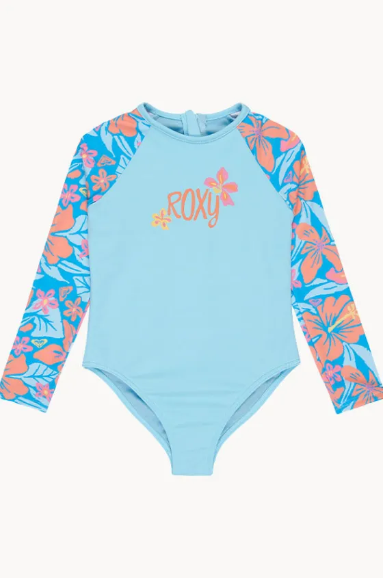 Hibiscus Hugs Long Sleeve Sunsuit|Roxy Discount