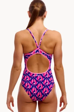 Ho Hum Diamond Back One Piece|Funkita Clearance