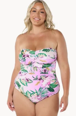 Honolulu Twist Bandeau One Piece|Capriosca Online