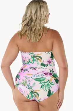 Honolulu Twist Bandeau One Piece|Capriosca Online
