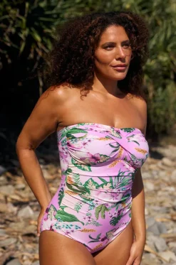 Honolulu Twist Bandeau One Piece|Capriosca Online