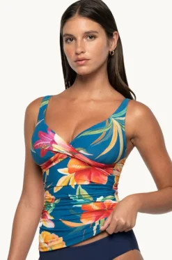 Hula Hula Louise Ruched Singlet|Nip Tuck Best