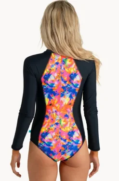 Sunset Long Sleeve Sunsuit|Salty Ink Best