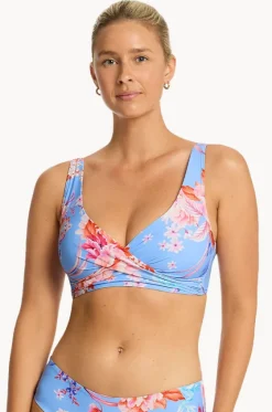 Indochine Cross Front Bra|Sea Level Best