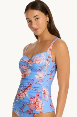 Indochine Twist Front Tankini Separate|Sea Level