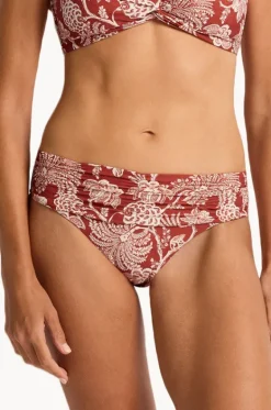 Mid Rise Ruched Pant|Monte u0026 Lou Discount