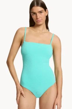 Isla Rib Minimal Tank One Piece|Jets Online
