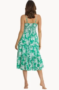 Island Girl Shoe String Midi Dress|Sunseeker Outlet