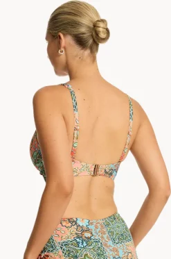 Java Cross Front Bra|Sea Level Outlet