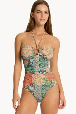 Java O Ring Bandeau One Piece|Sea Level Hot