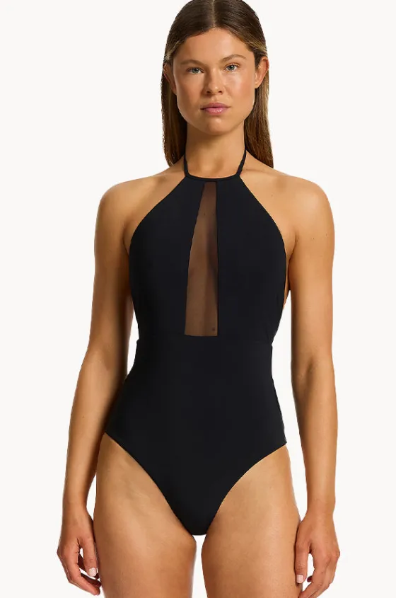 et Lure High Neck One Piece|Jets Sale