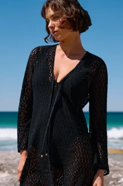 et Stretch Lace Kaftan|Jets Discount