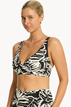 Jungle Book Cross Front Bra|Sea Level Sale